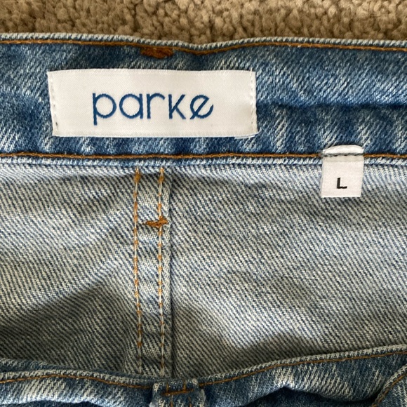 PARKE Crossover Mini Skirt - Picture 5 of 6